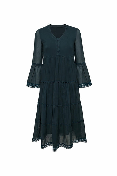 Mika Maxi Dress - Petrol